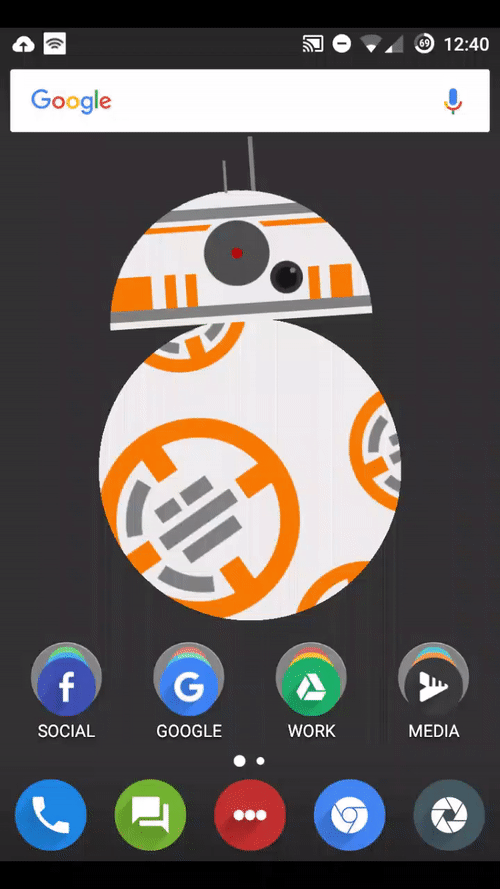 animated gif as wallpaper android